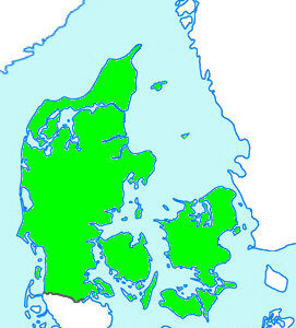 Nordjylland
Østjylland
Vestjylland
Sønderjylland
Fyn
Sjælland
Lolland/Falster/Møn