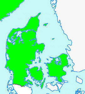 Nordjylland
Østjylland
Vestjylland
Sønderjylland
Fyn
Sjælland
Norge