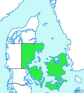 Østjylland
Fyn
Sjælland
Lolland/Falster/Møn