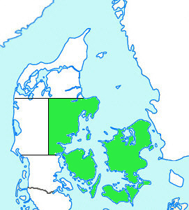 Østjylland
Fyn
Sjælland
Lolland/Falster/Møn